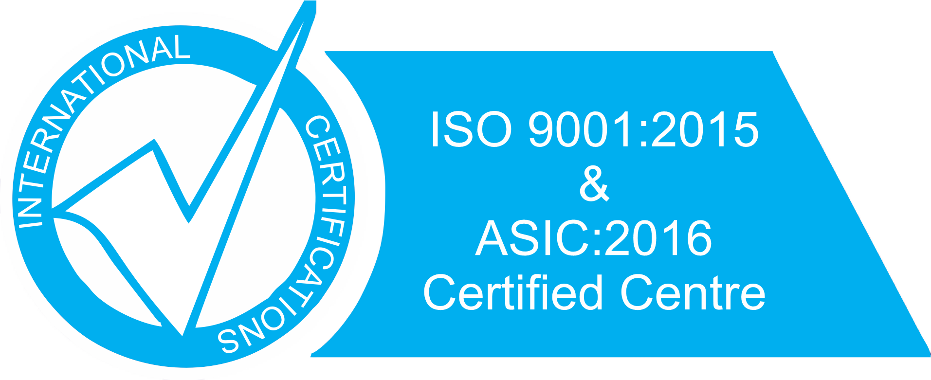 ISO 9001:2015 & ASIC:2016 Certified Centre